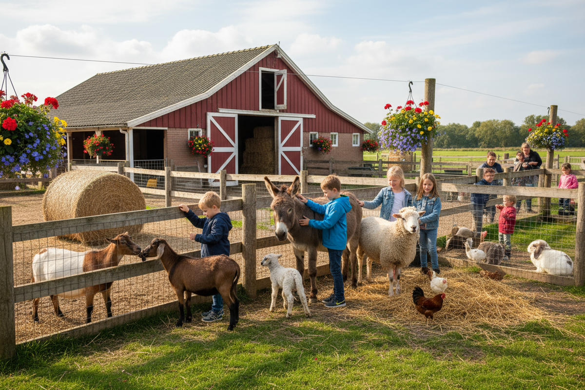 De beste kinderboerderijen bij jouw in de buurt