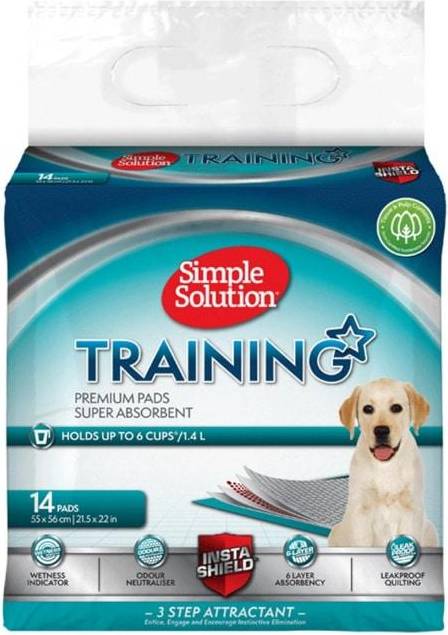 Simple Solution Puppy Training Pads 14 ST 54X57 CM