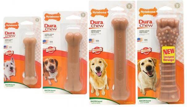 Nylabone Dura Chew Voor Harde Bijters Baconsmaak VANAF 23 KG