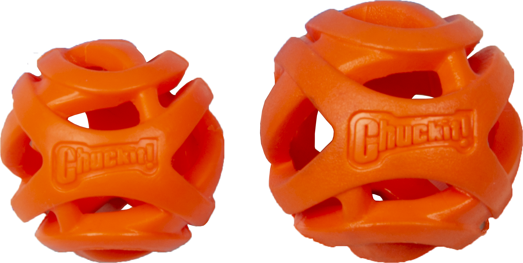 Chuckit Breathe Right Fetch Bal Oranje 5 CM 2 ST