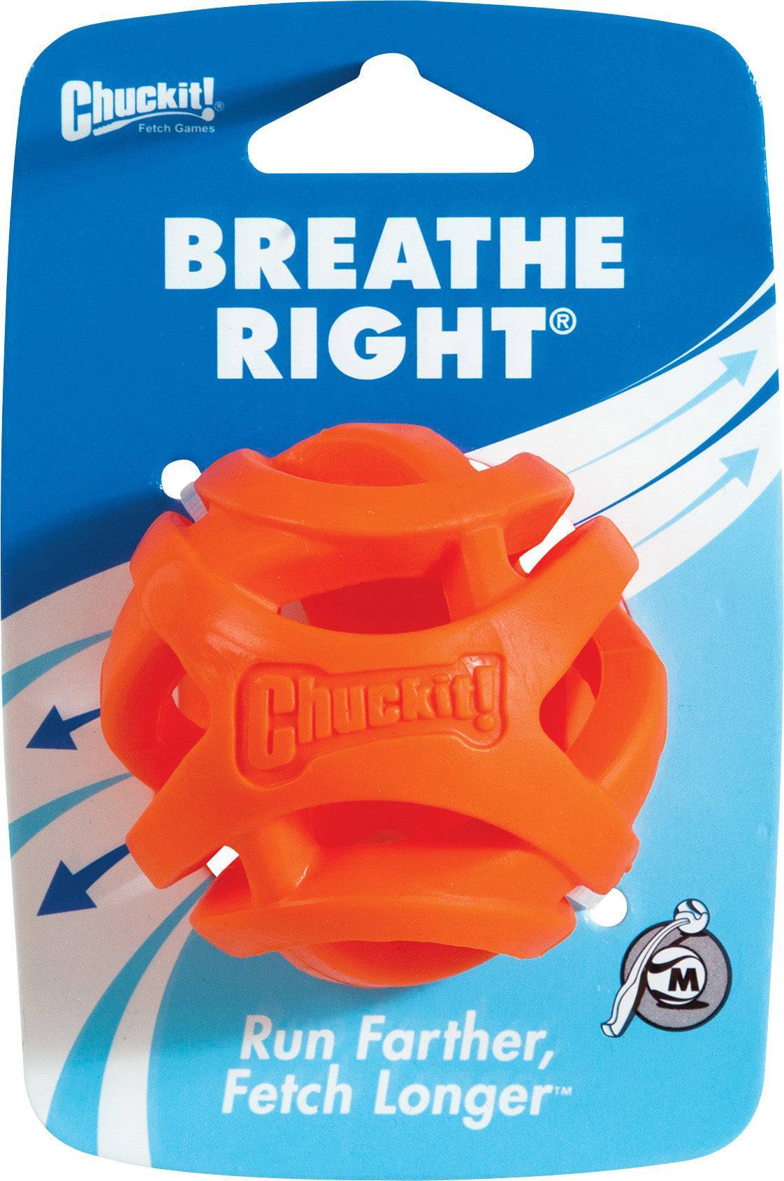 Chuckit Breathe Right Fetch Bal Oranje 6 CM