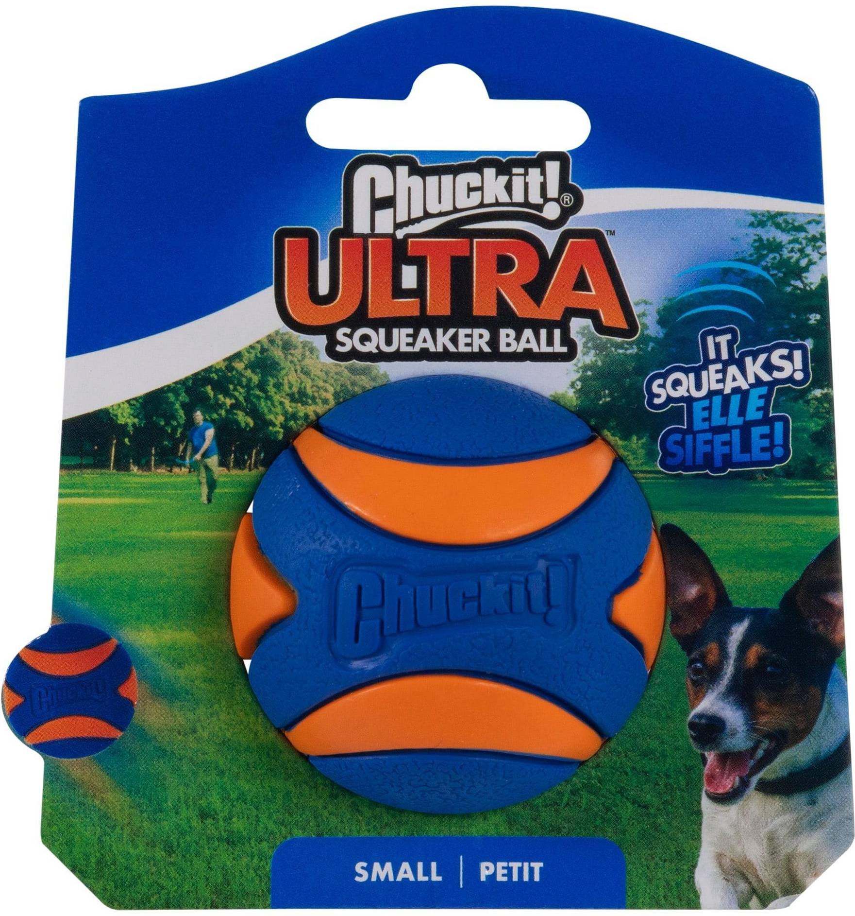 Chuckit Ultra Squeaker Bal SMALL 5 CM