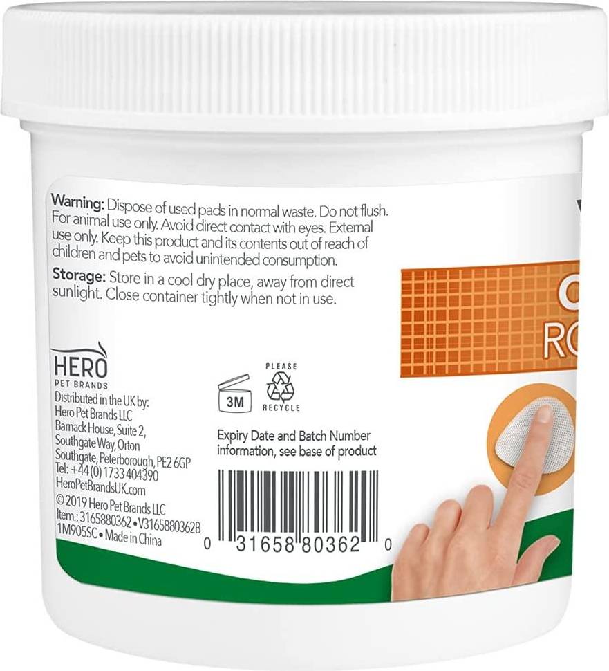 Vets Best Clean Eye Round Pads 100 ST