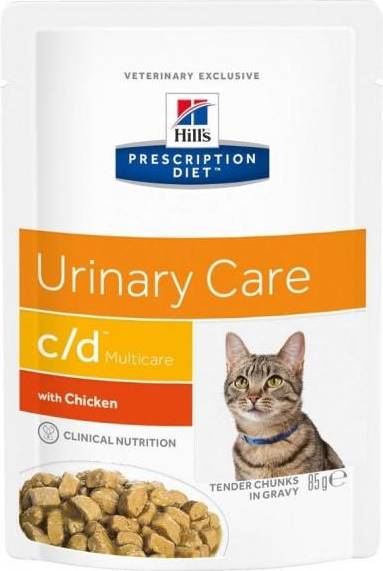 Hill's Feline C/d Multicare Unrinary Care Chicken 12X85 GR