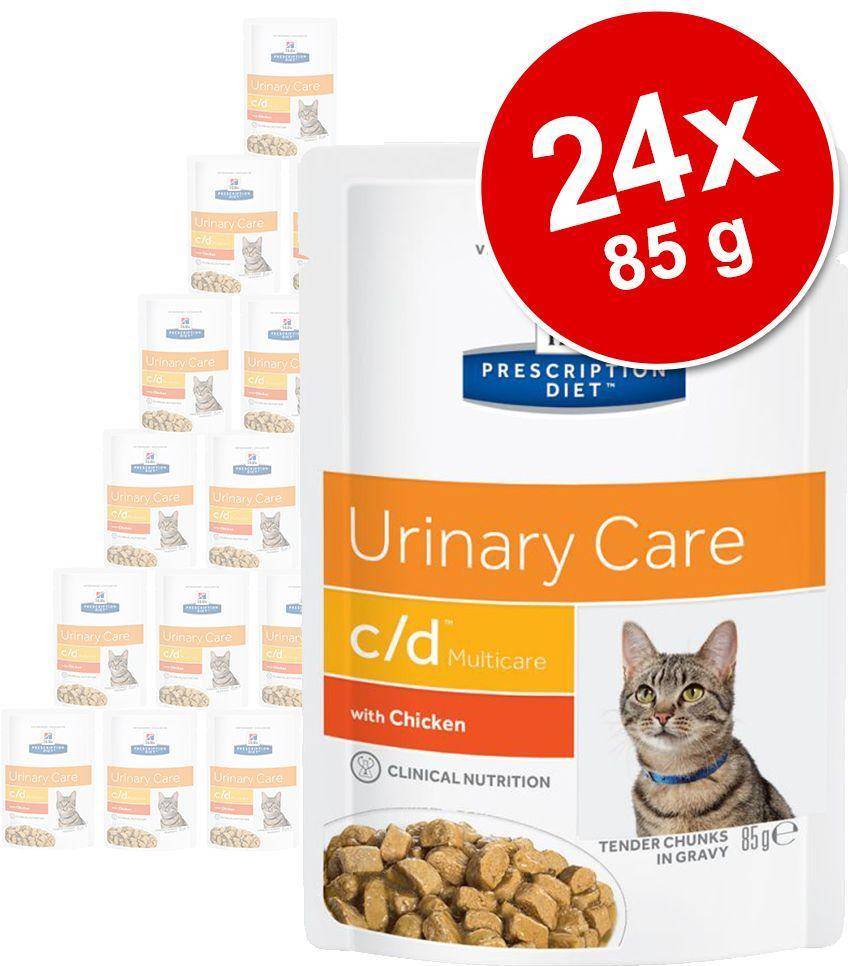 Hill's Feline C/d Urinary Stress Zalm 12X85 GR