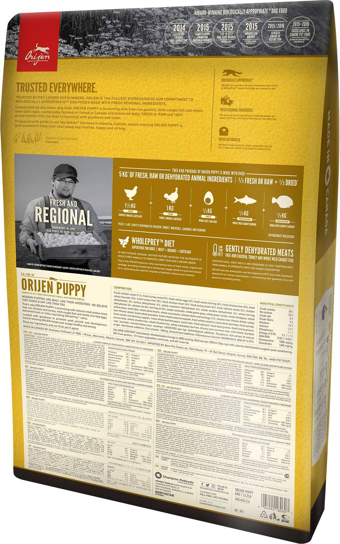 Orijen Whole Prey Puppy 11.4 KG