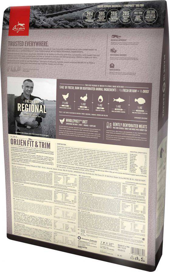 Orijen Whole Prey Fit & Trim Dog 11.4 KG
