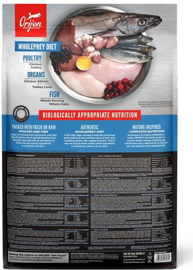 Orijen Whole Prey Original Dog 6 KG