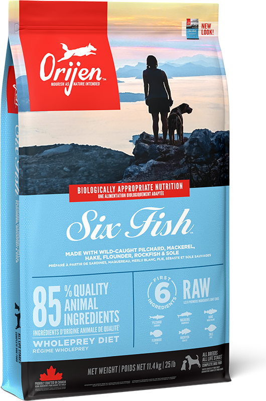 Orijen Whole Prey 6 Fish Dog 11.4 KG