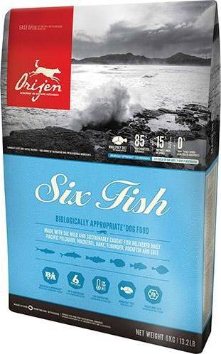 Orijen Whole Prey 6 Fish Dog 6 KG