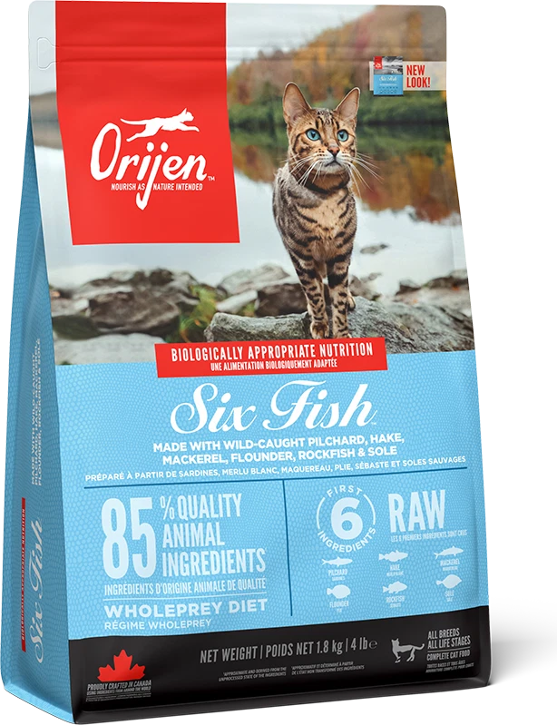 Orijen Whole Prey 6 Fish Cat 1.8 KG