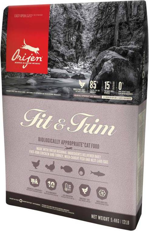 Orijen Whole Prey Fit & Trim Cat 5.4 KG