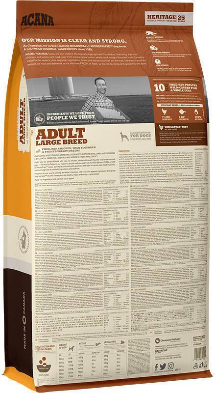 Acana Dog Adult Large Breed 17 KG