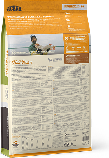 Acana Highest Protein Wild Prairie Dog 11.4 KG
