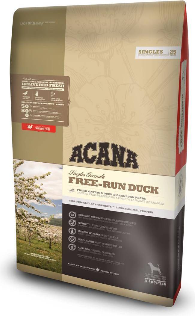Acana Singles Free-Run Duck 11.4 KG