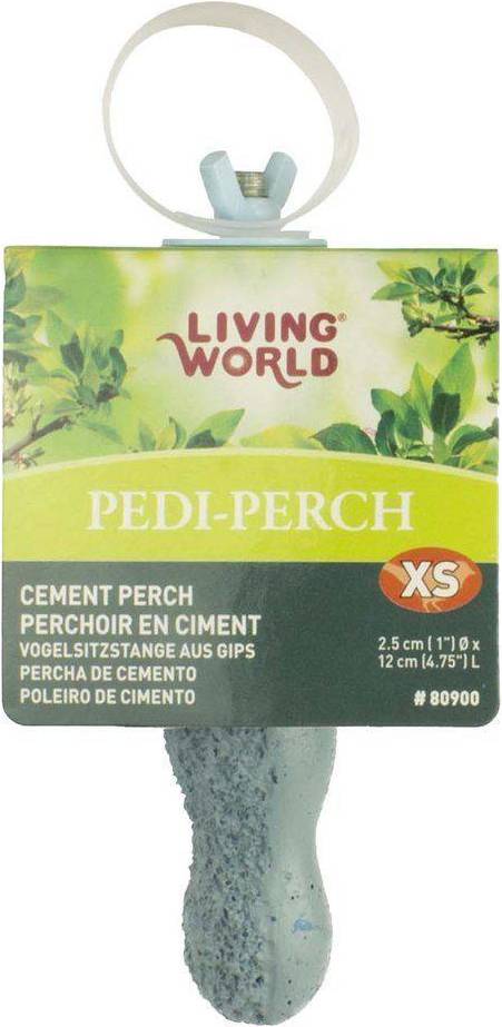 Living World Stenen Zitstok Met Klem 12 CM