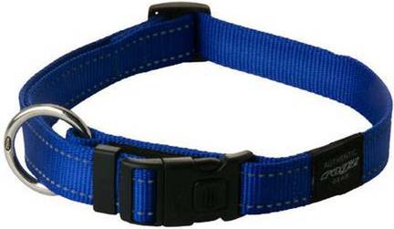 Rogz for Dogs Fanbelt Halsband Zwart 20 MMX34-56 CM