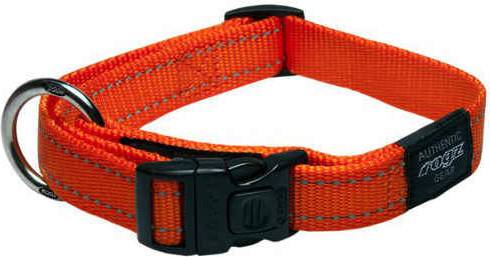 Rogz for Dogs Fanbelt Halsband Zwart 20 MMX34-56 CM