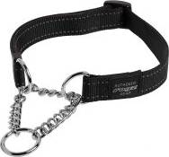 Rogz for Dogs Snake Halfslip Halsband Zwart 16 MMX32-44 CM