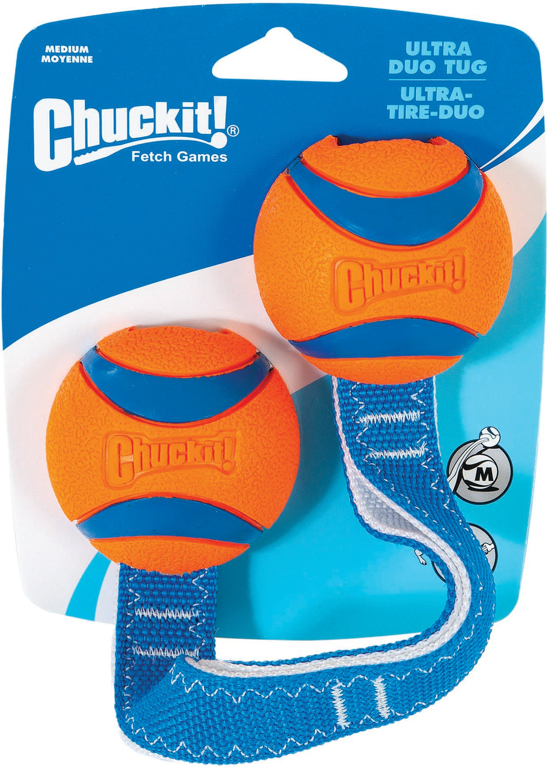 Chuckit Ultra Duo Tug MEDIUM 36X6.5X6.5 CM