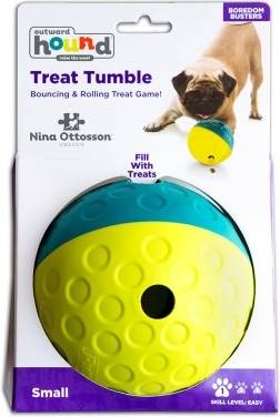 Nina Ottosson Dog Treat Tumble Blauw 10.5X10.5X10.5 CM