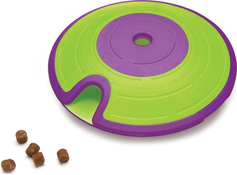 Nina Ottosson Dog Treat Maze Paars / Lime 18X18X6 CM