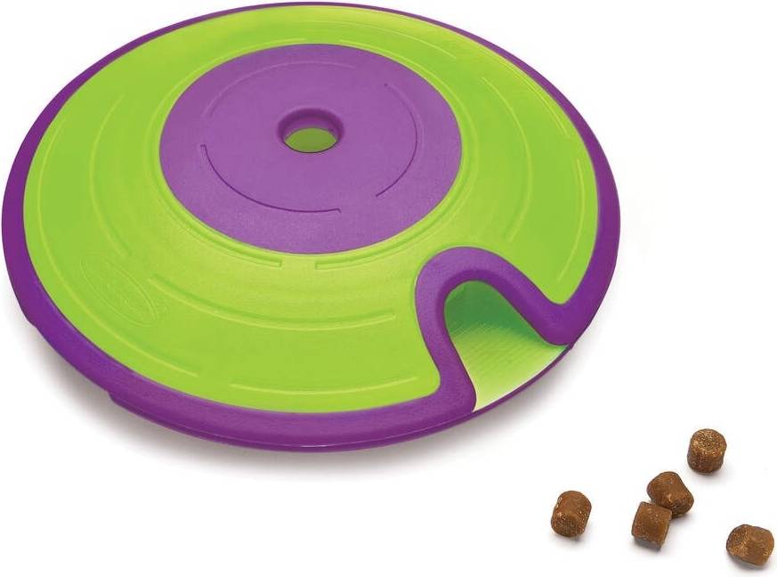Nina Ottosson Dog Treat Maze Paars / Lime 18X18X6 CM