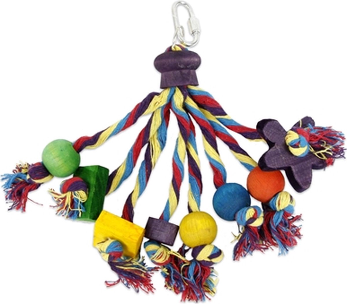 Happy Pet Speelgoed Papegaai Carnival Assorti 22X11X11 CM