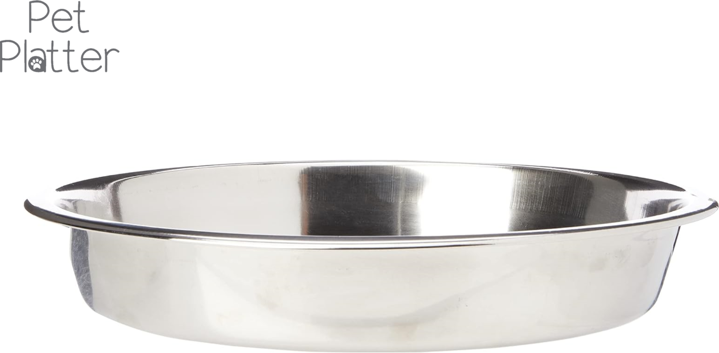 Happy Pet Voerbak Pup Ondiep Rvs 25 CM