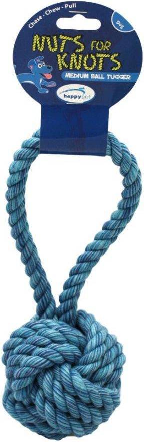 Happy Pet Nuts for Knots Bal Tugger MEDIUM 27X11X11 CM