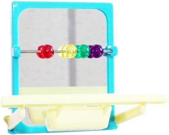 Happy Pet Fun at the Fair Mirror Perch Assorti 9X10X2.5 CM