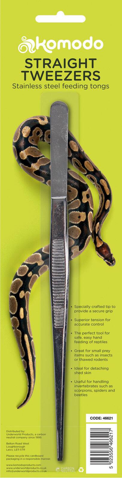 Komodo Voederpincet Recht 25 CM