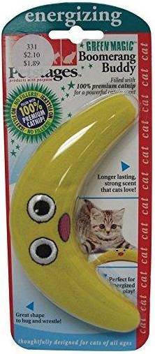 Petstages Green Magic Boomerang Buddy 23.5X10X4 CM