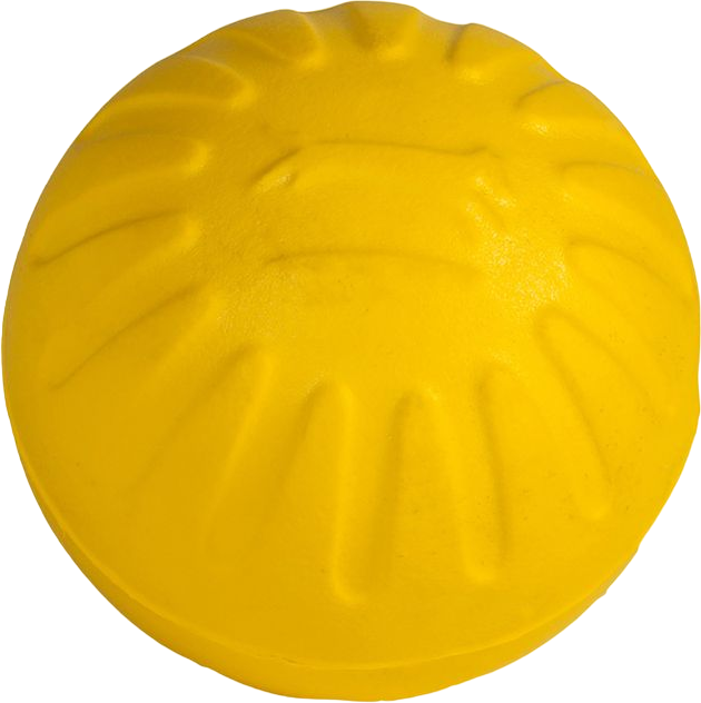 Starmark Fantastic Durafoam Bal Geel MEDIUM 7 CM