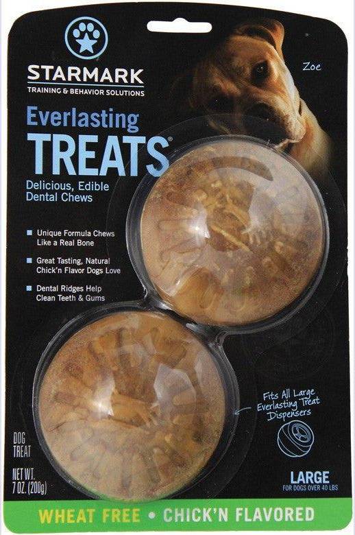 Starmark Everlasting Treats Veggie Kip LARGE 7.5X7.5X3.5 CM