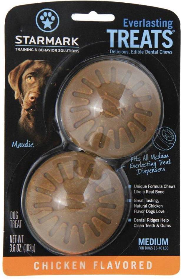 Starmark Everlasting Treats Veggie Kip MEDIUM 6.5X6.5X3.5 CM