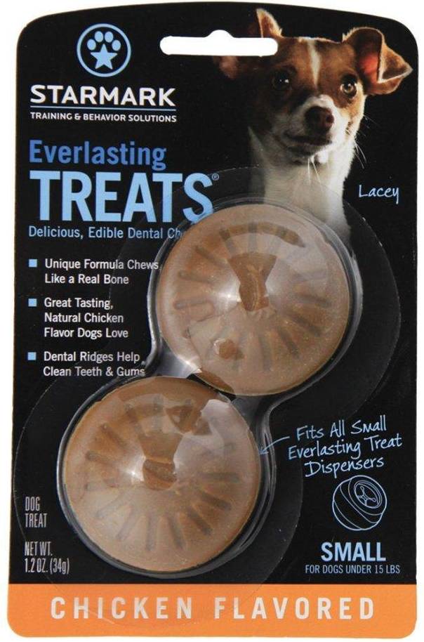 Starmark Everlasting Treats Veggie Kip SMALL 4.5X4.5X3 CM
