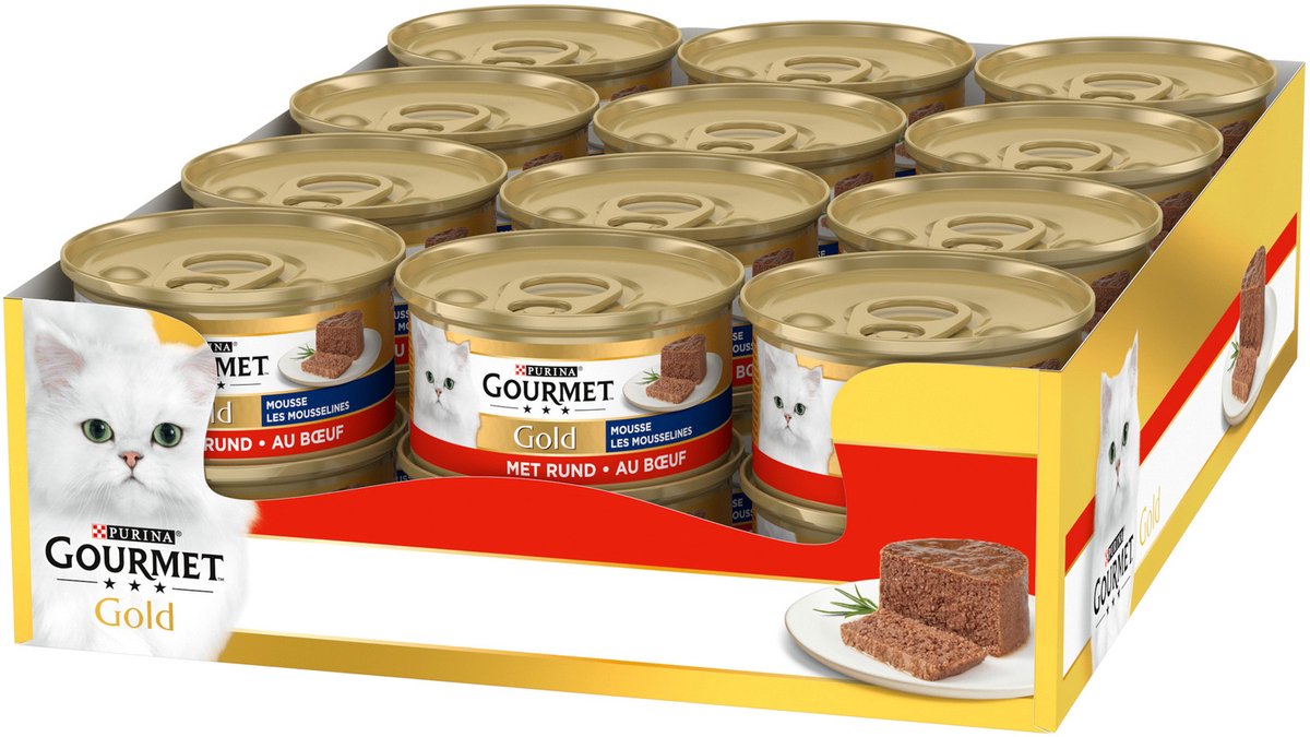 Gourmet Gold Fijne Mousse Rund 24X85 GR