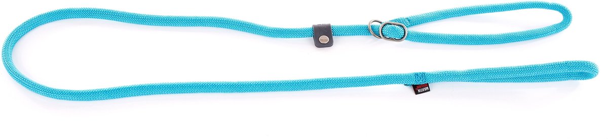 Retrieverlijn Nylon Rond Turquoise 13 MMX180 CM