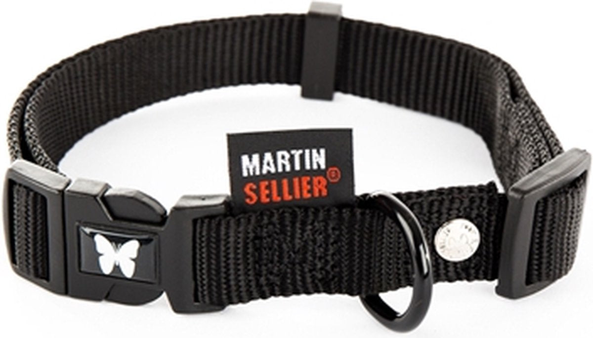 Martin Halsband Verstelbaar Nylon Zwart 20-30X1 CM