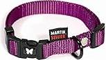 Martin Halsband Verstelbaar Nylon Paars 40-55X2 CM