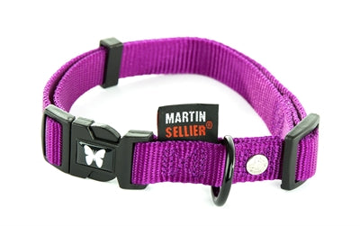 Martin Halsband Verstelbaar Nylon Paars 45-65X2.5 CM