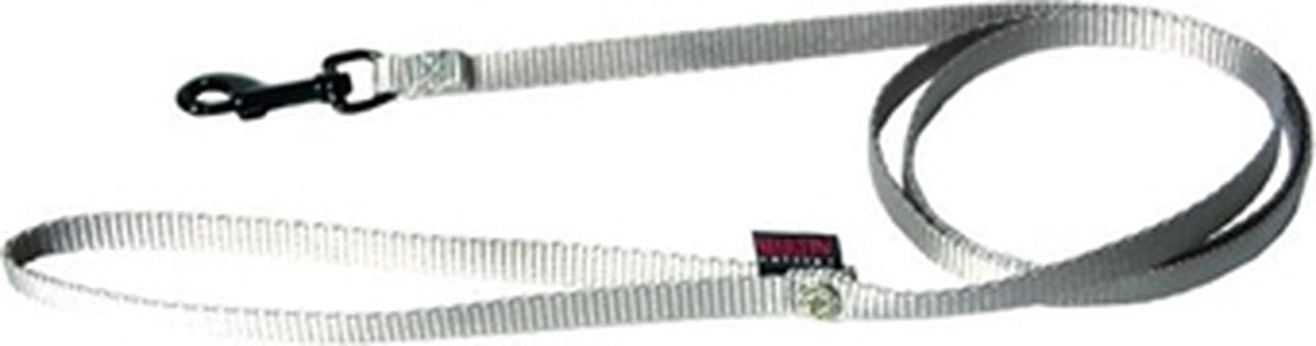 Martin Hondenriem Nylon Grijs 120X1 CM