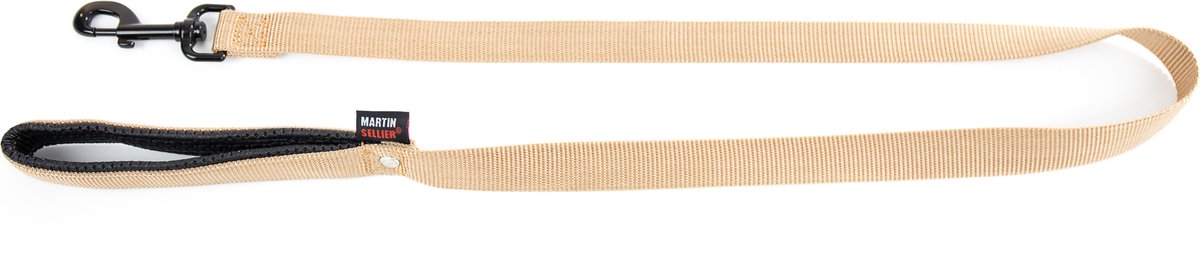 Martin Hondenriem Nylon Beige 120X1.6 CM