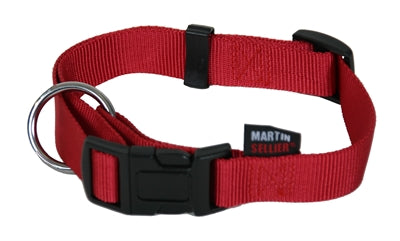 Martin Halsband Basic Nylon Rood 30-45X1.6 CM
