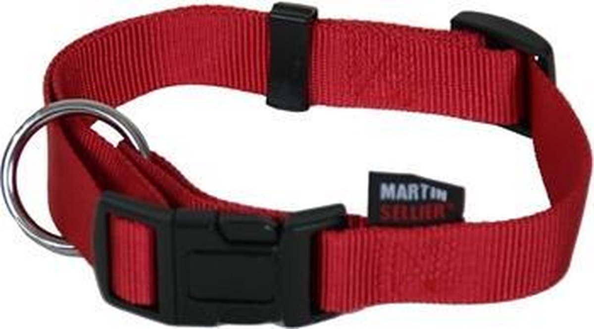 Martin Halsband Basic Nylon Rood 30-45X1.6 CM