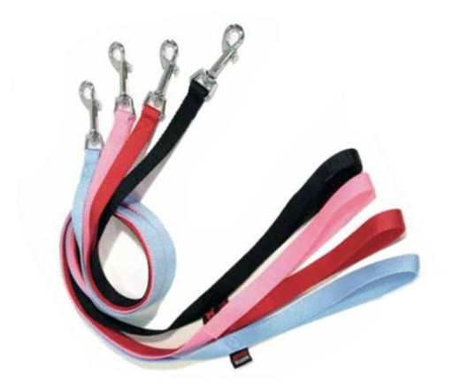 Martin Hondenriem Basic Nylon Zwart 120X1.6 CM