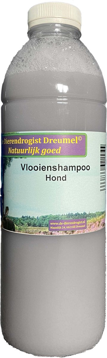 Dierendrogist Vlooienshampoo Hond 1000 ML