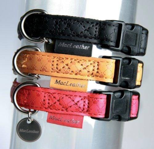 Macleather Halsband Bruin 45-70X2.5 CM