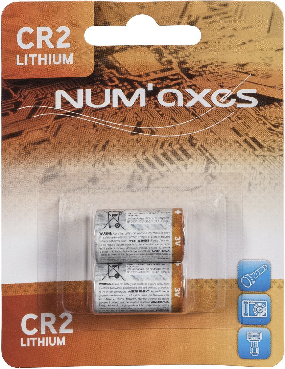 Numaxes Lithium Batterij Cr2 3V 2 ST